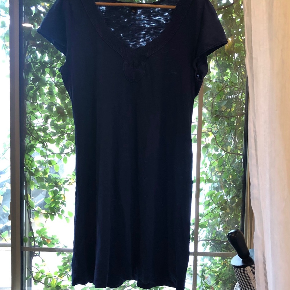Navy Banana Republic Dress